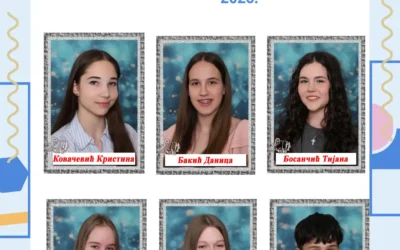 Носиоци вукове дипломе и ђак генерације за 2026. год.